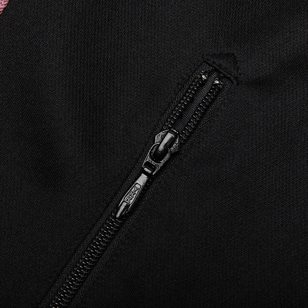 Poly Smooth Track Jacket - Black