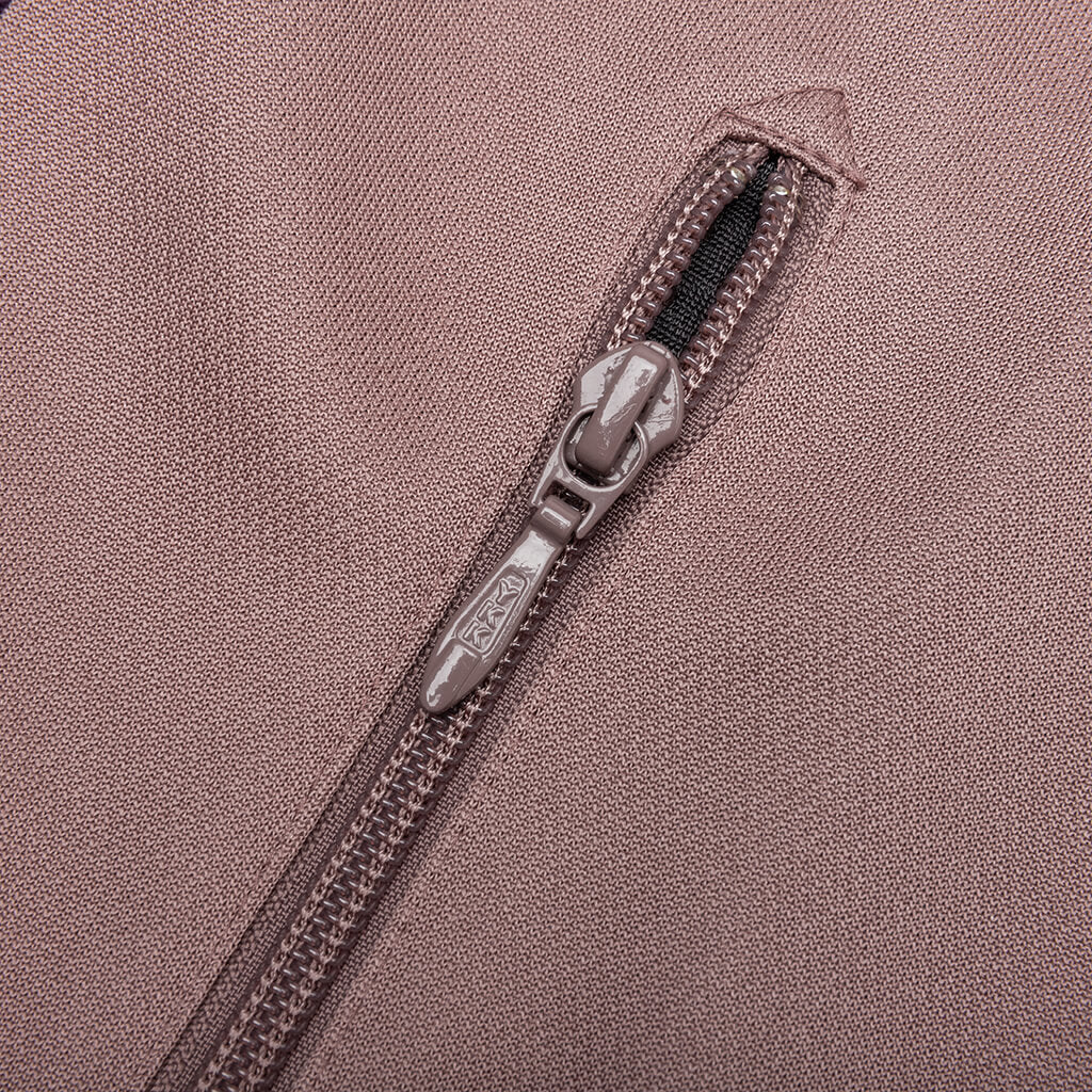 Poly Smooth Track Jacket - Taupe