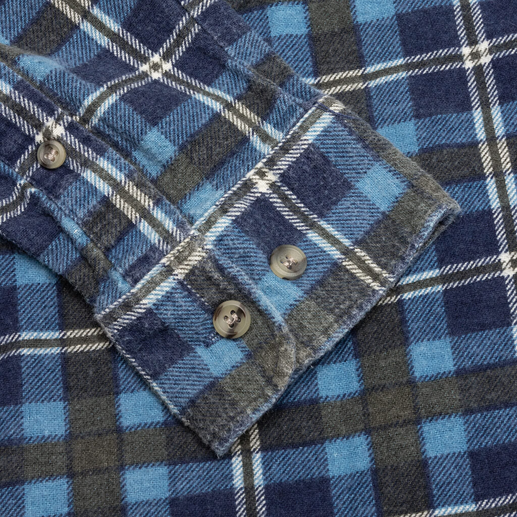 Ribbon Flannel Shirt - Assorted