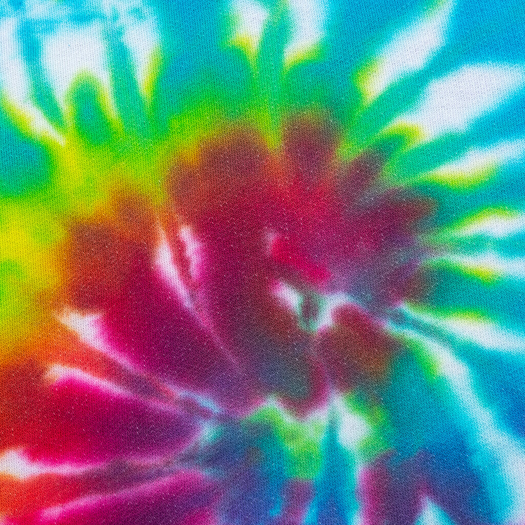 Tie Dye 5 Cuts Hoodie - Multi