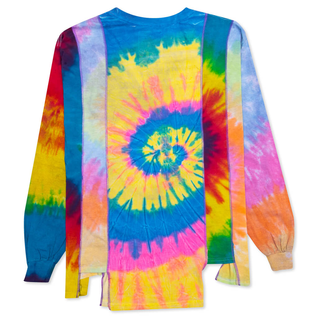 Tie Dye 5 Cuts L/S Tee - Multi