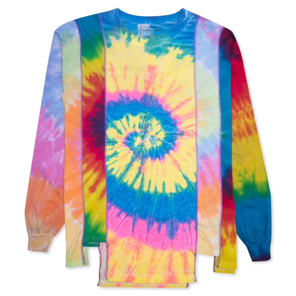Tie Dye 5 Cuts L/S Tee - Multi