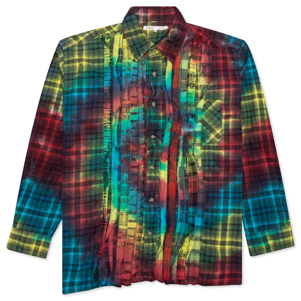 Tie Dye Ribbon Shirt - Assorted