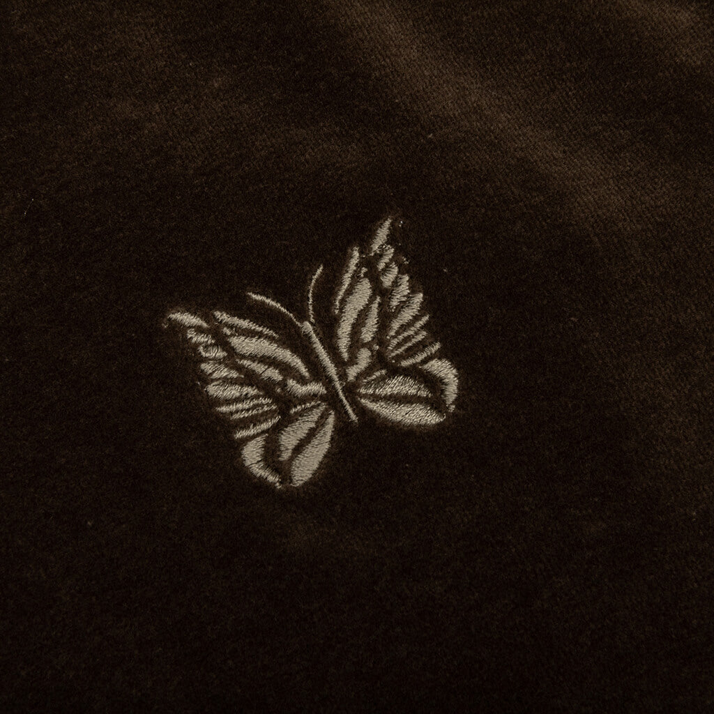 Velour R.C. Track Jacket - Brown