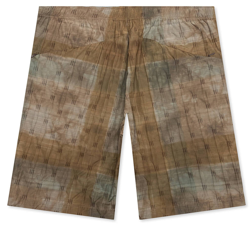 W.U. Short - Khaki Plaid
