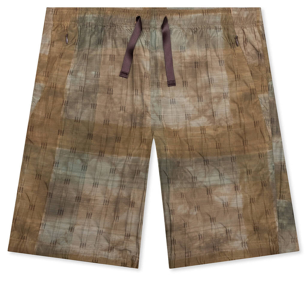 W.U. Short - Khaki Plaid