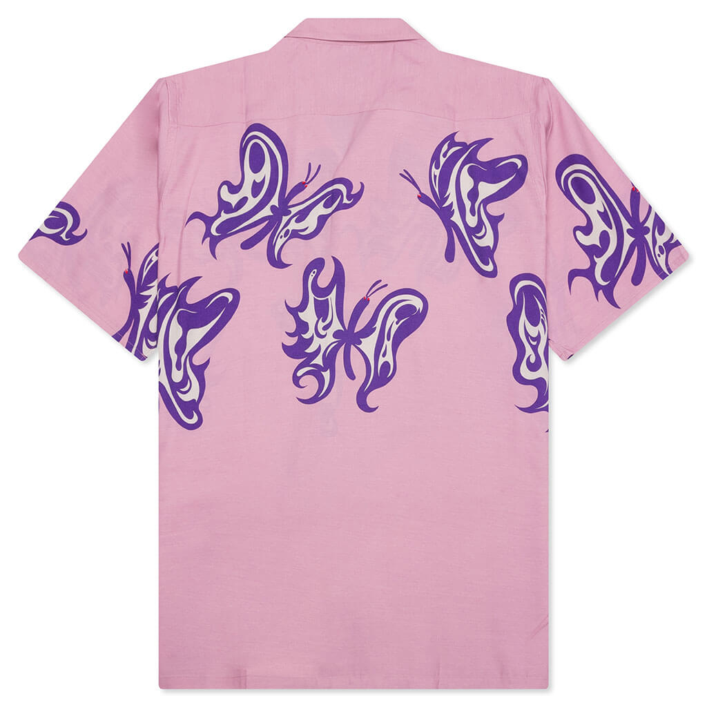 Needles x Kae Tanaka Kt Papillon S/S One-Up Shirt - Old Rose
