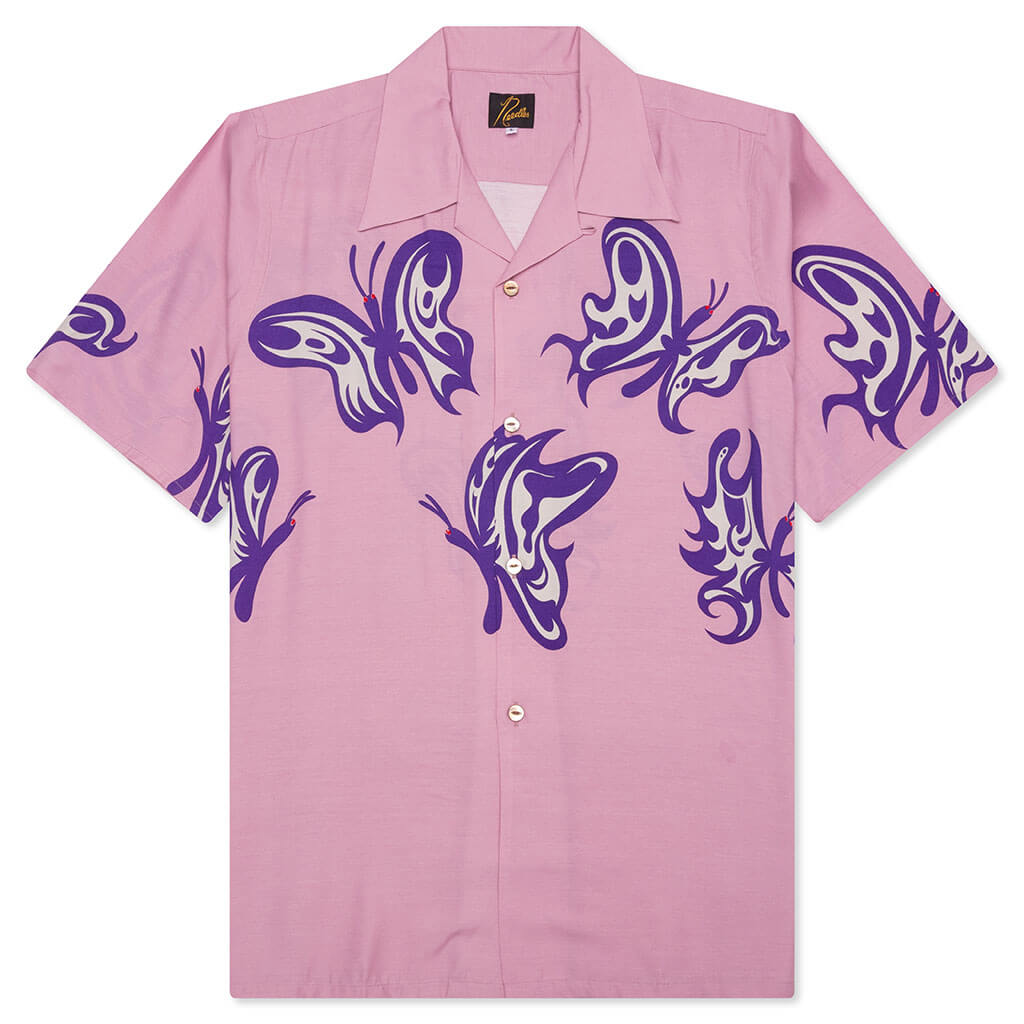 Needles x Kae Tanaka Kt Papillon S/S One-Up Shirt - Old Rose
