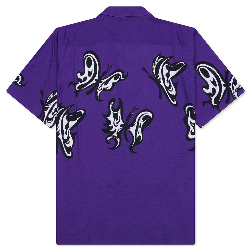 Needles x Kae Tanaka Kt Papillon S/S One-Up Shirt - Purple