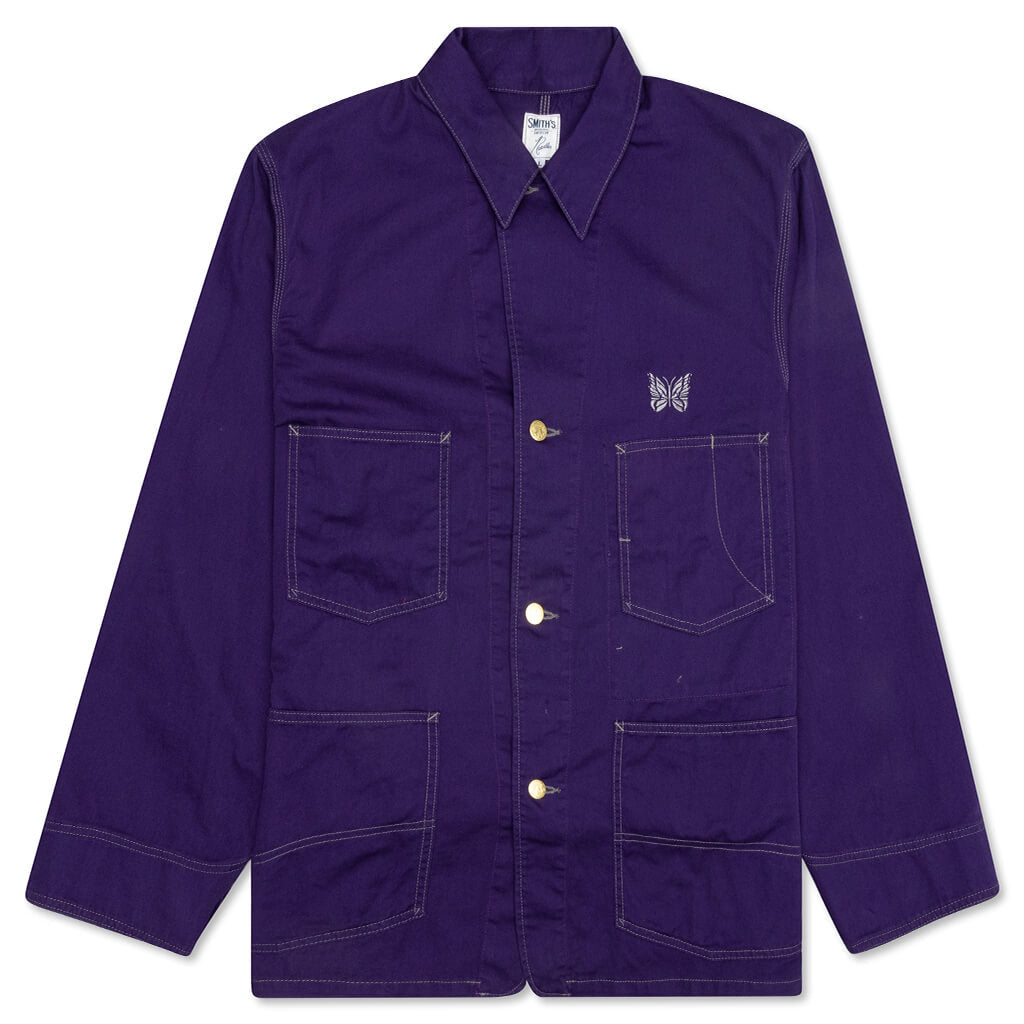 Needles x SMITH'S Cotton Twill Coverall - Purple