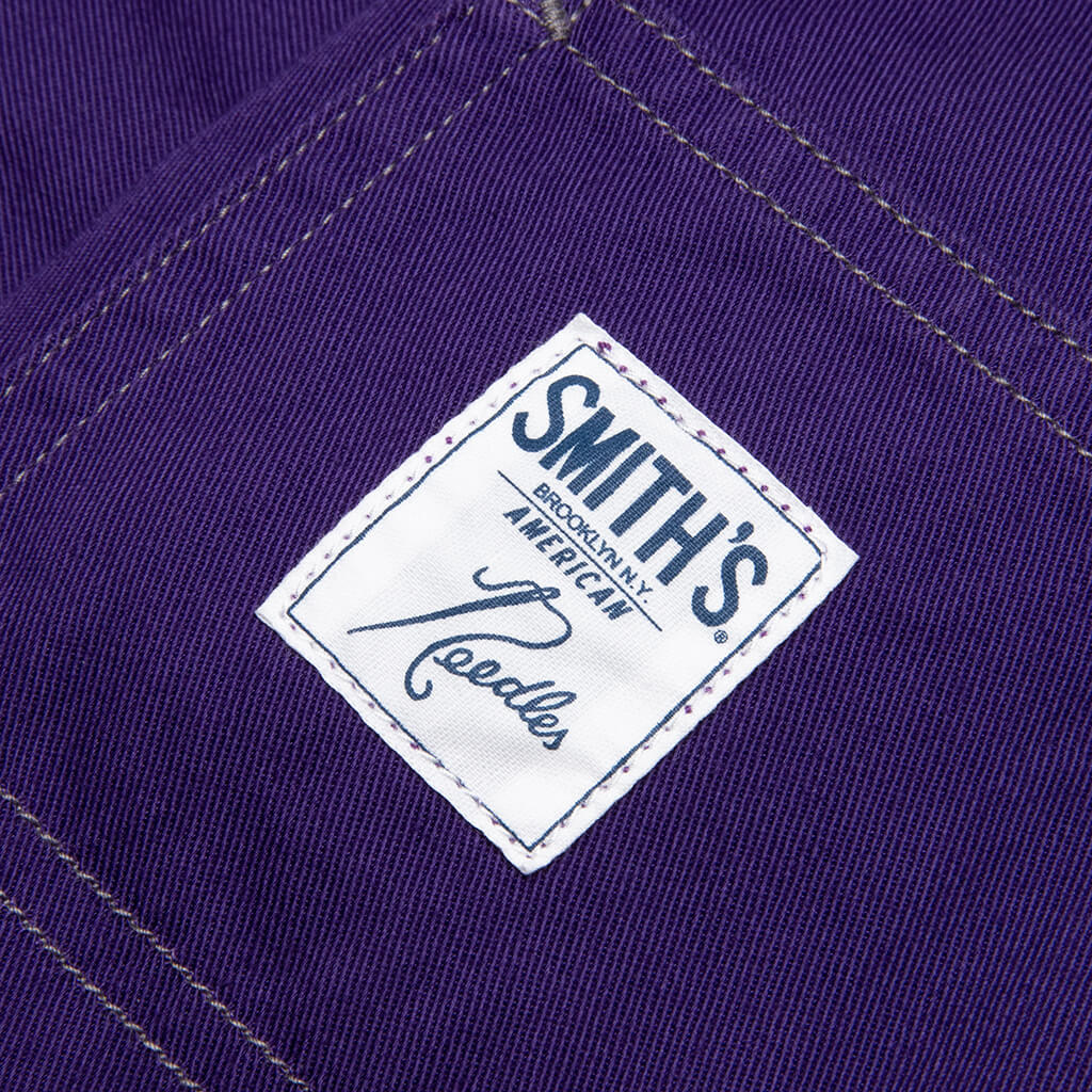 Needles x SMITH'S Cotton Twill Painter Pant - Purple