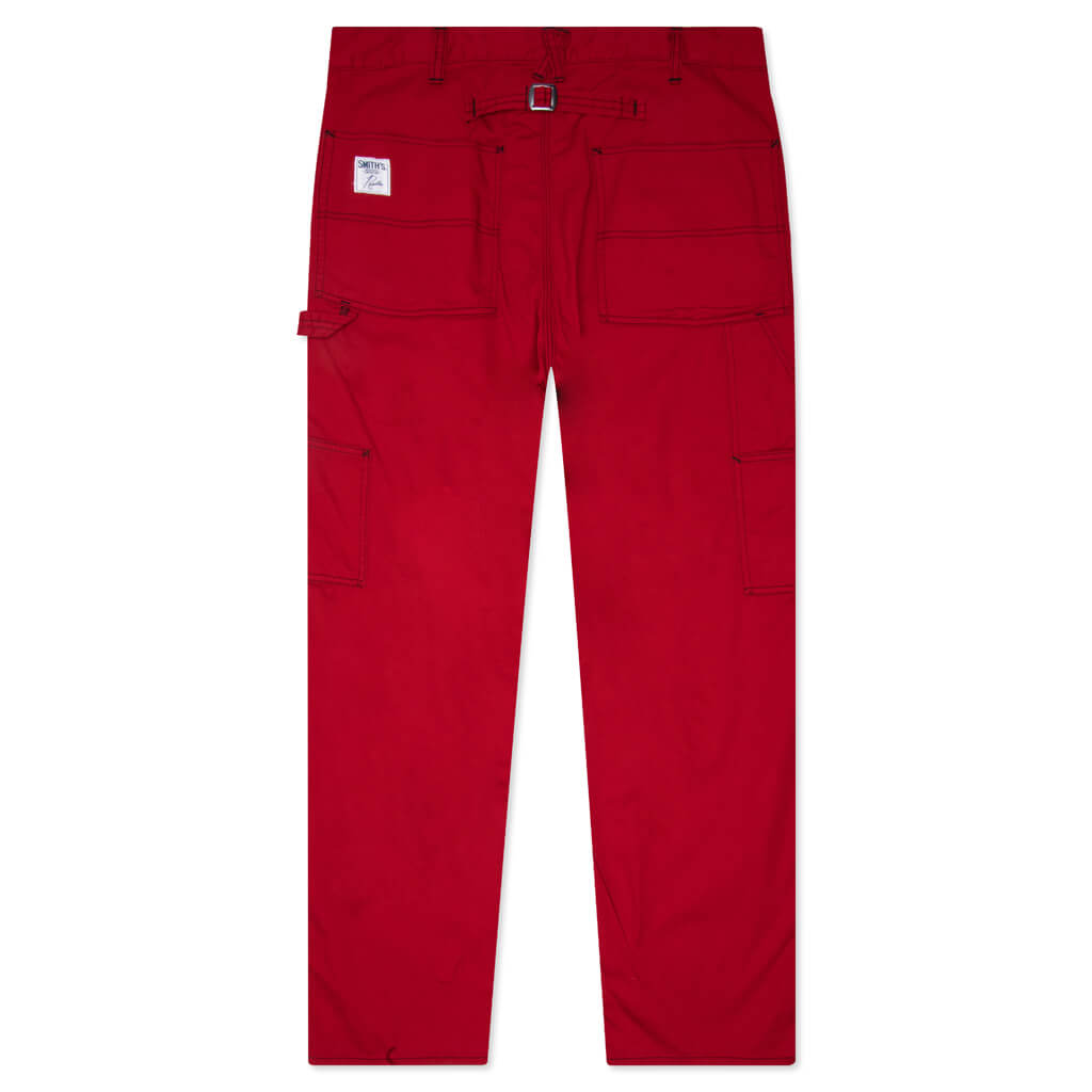 Needles x SMITH'S Cotton Twill Painter Pant - Red