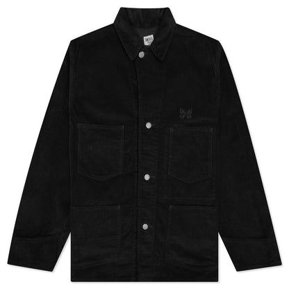 Needles x SMITH'S Coverall 8W Corduroy - Black