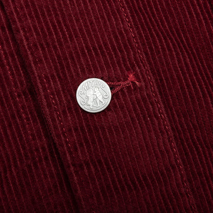 Needles x SMITH'S Coverall 8W Corduroy - Red