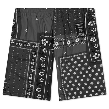 Bandana Chopped Short - Grey