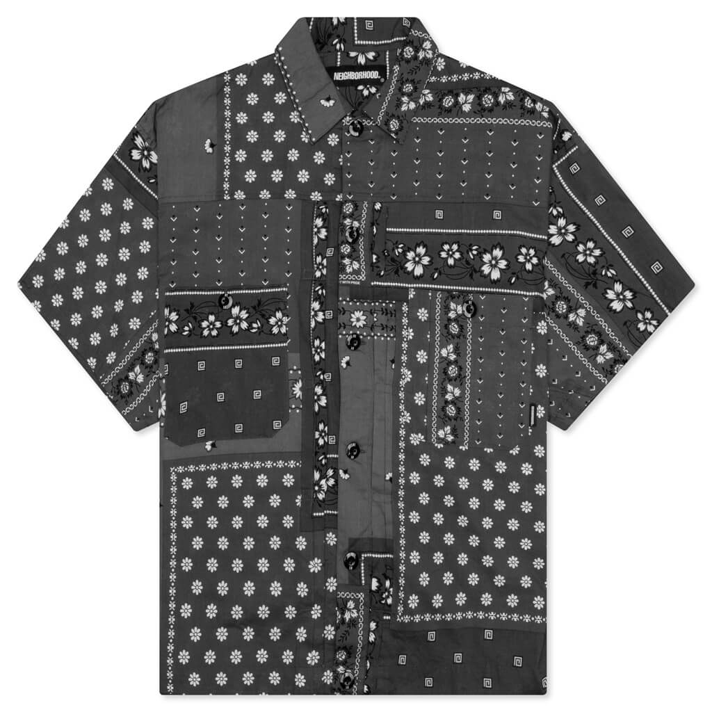 Bandana Chopped Type-B Shirt - Grey