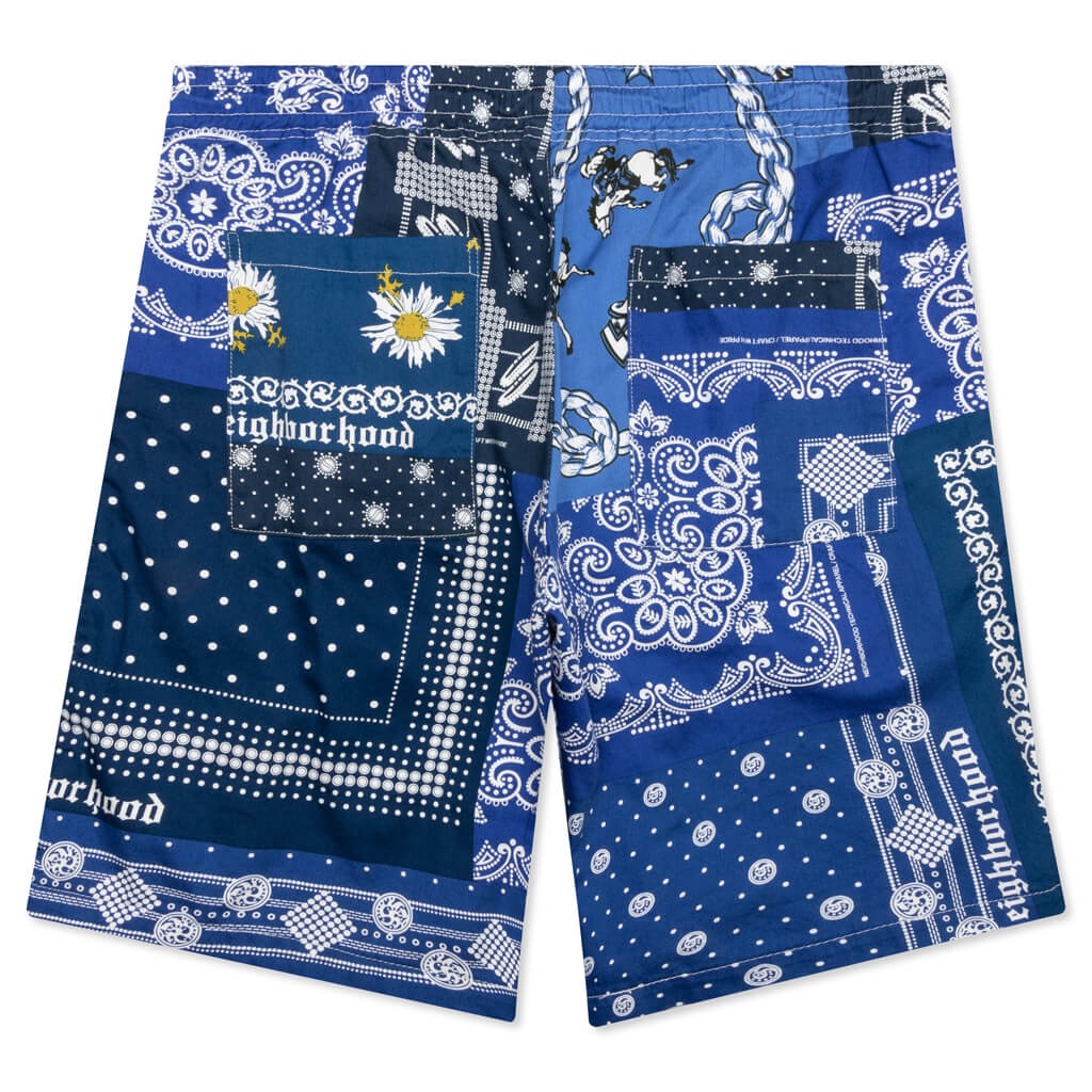 Bandana Shorts - Navy