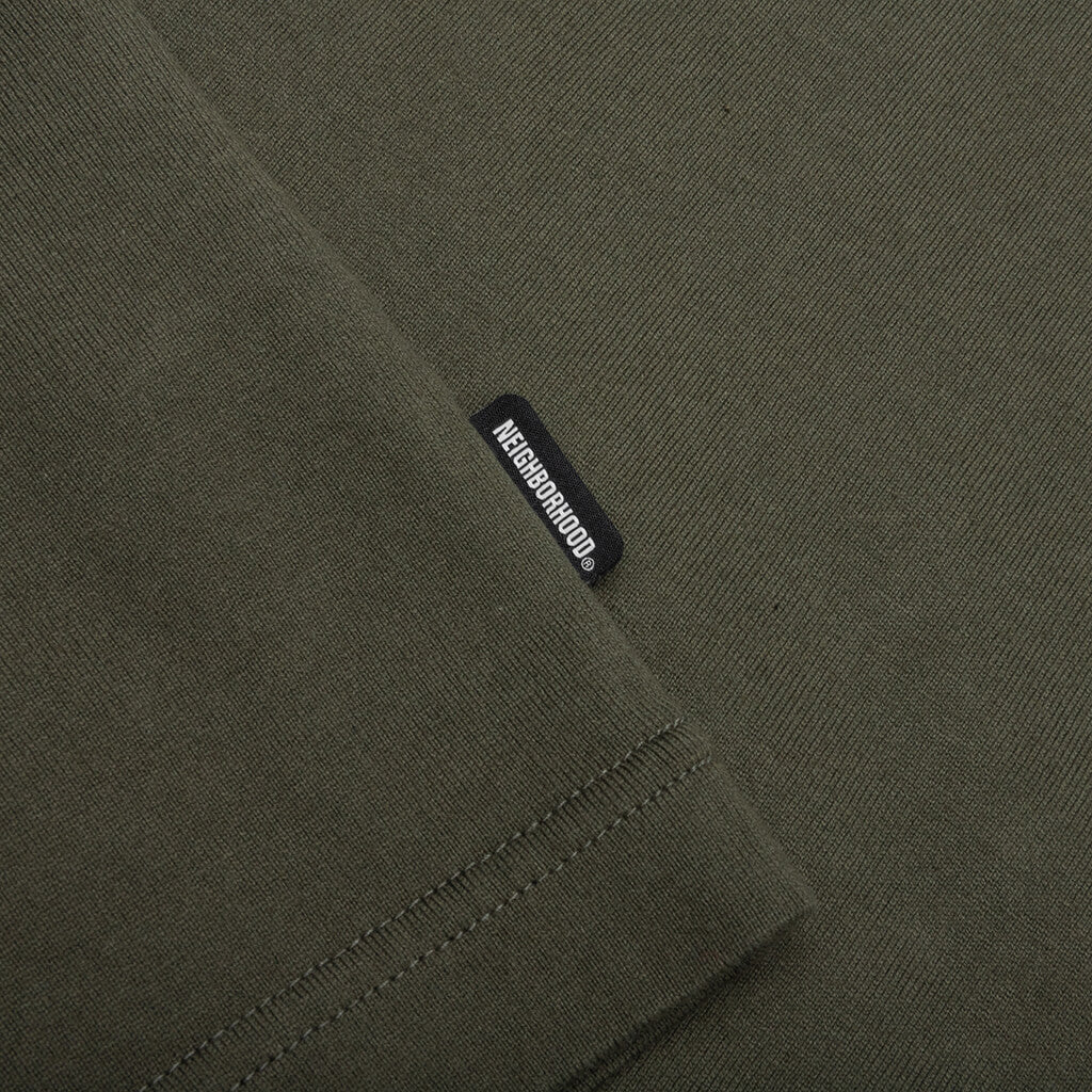 Classic Crewneck CO S/S - Olive Drab