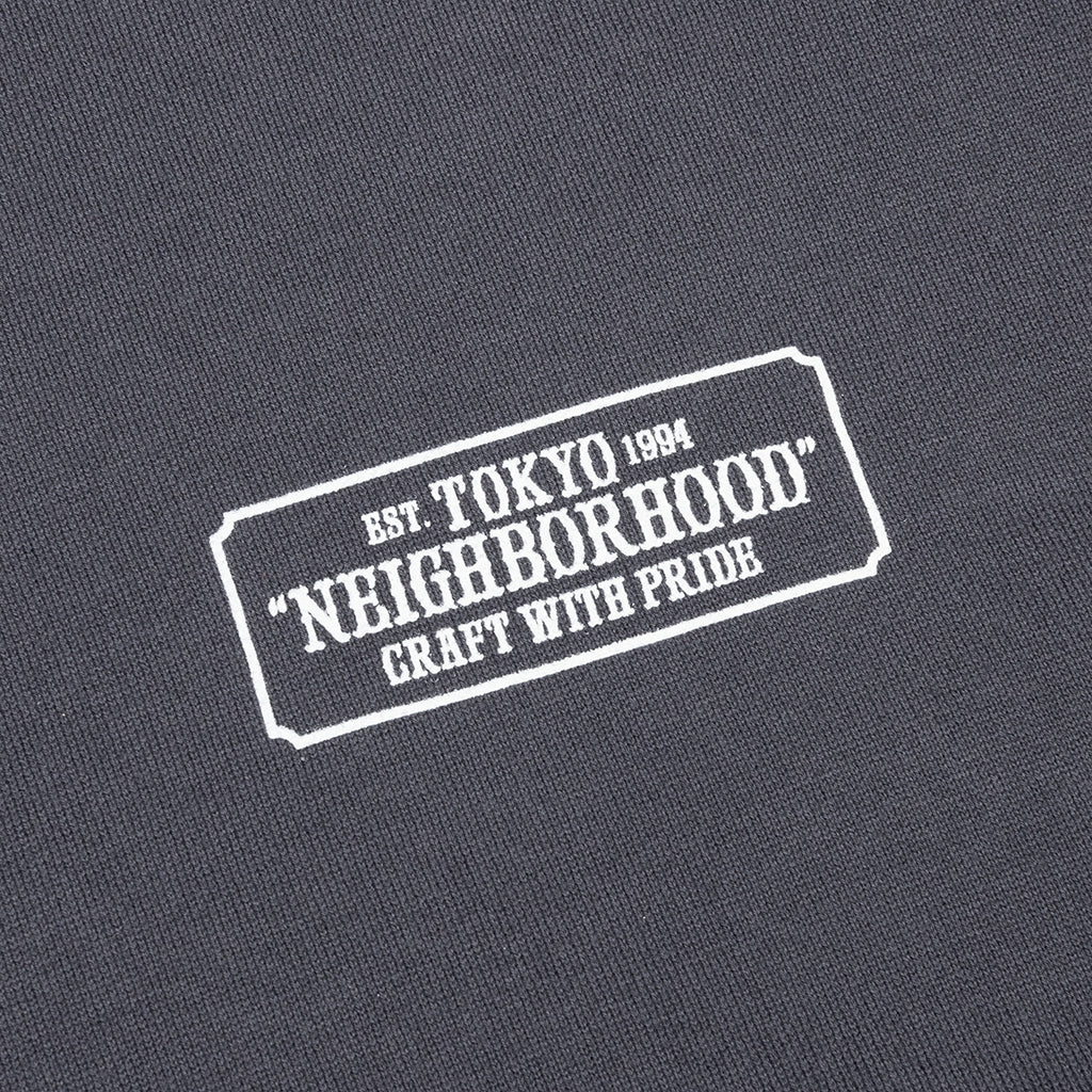 Classic-S C-Crew Sweatshirt - Charcoal