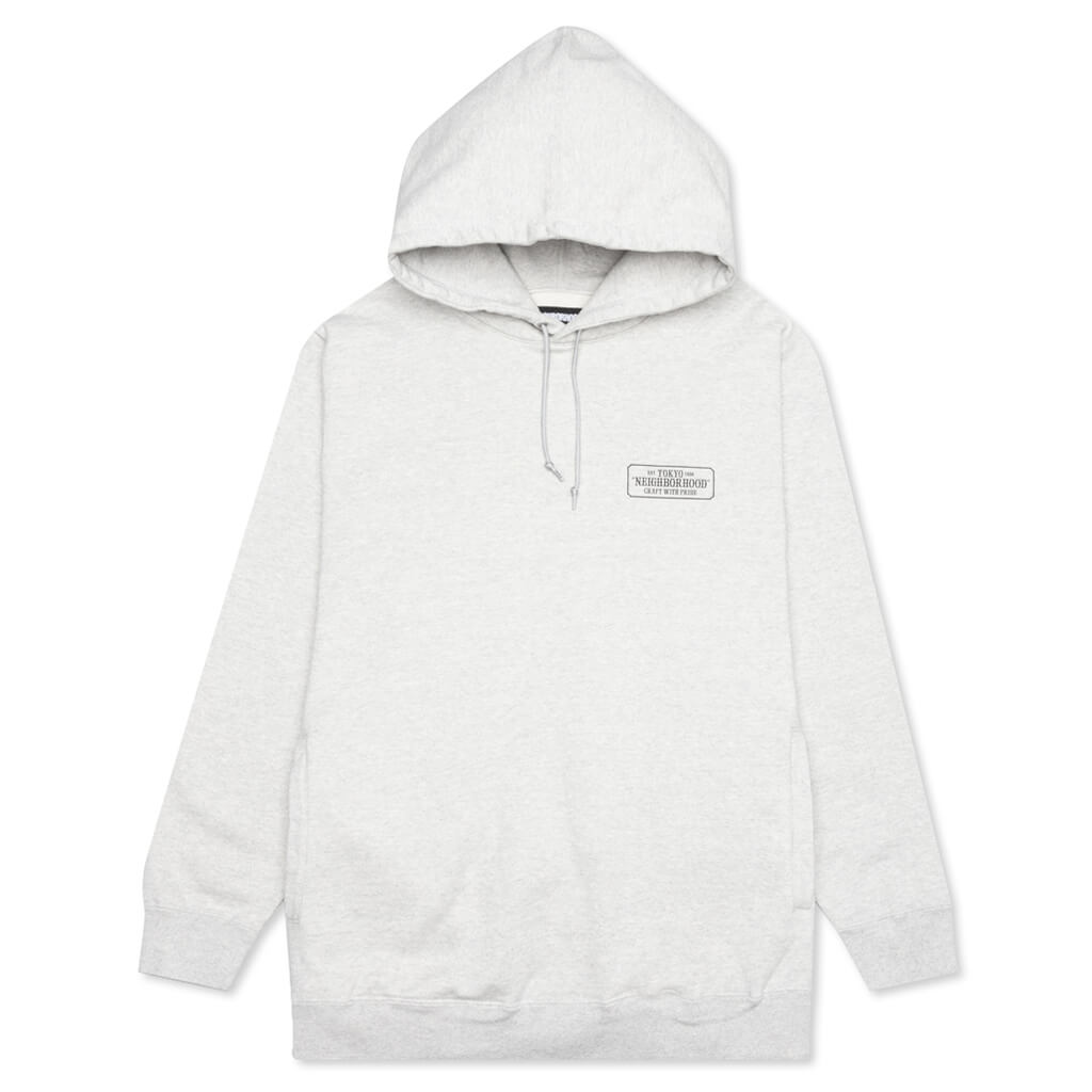 Classic-S C-Hooded Sweatshirt - Grey