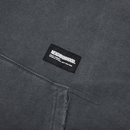 Damage Sweatparka LS - Grey