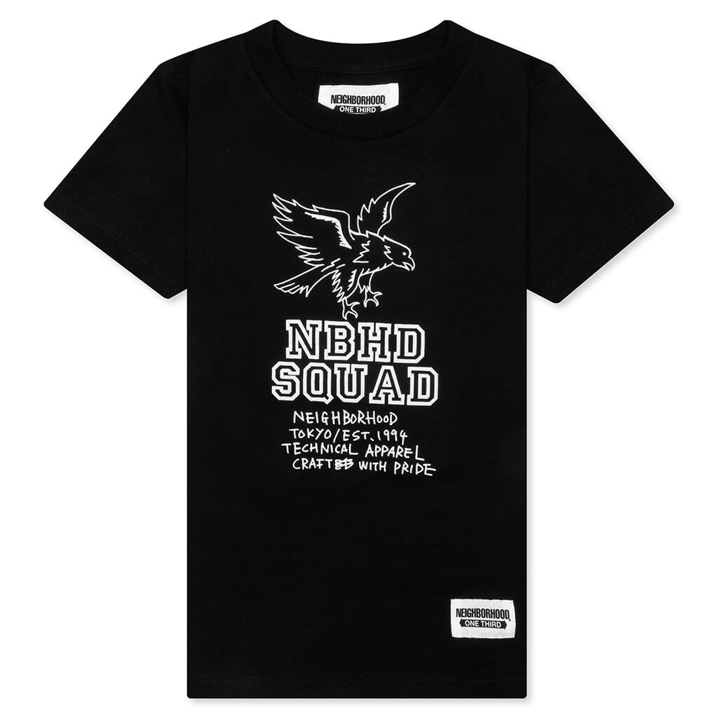 Kid's OT-8 S/S Tee - Black