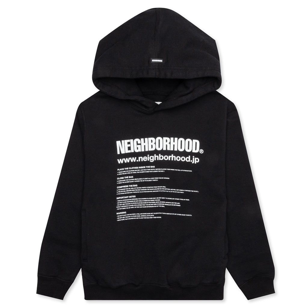 Kid's ID C-Hooded - Black