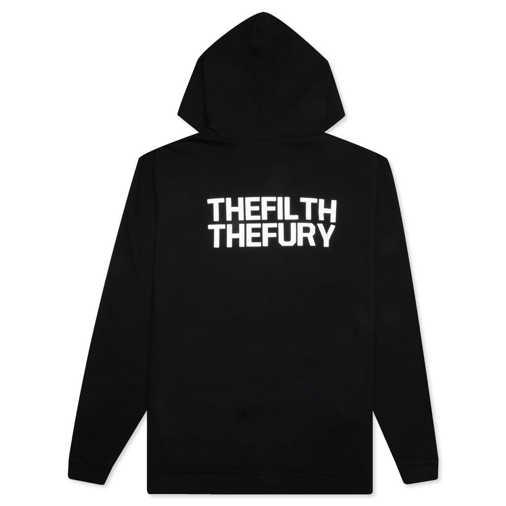 Loop L/S C-Hooded - Black