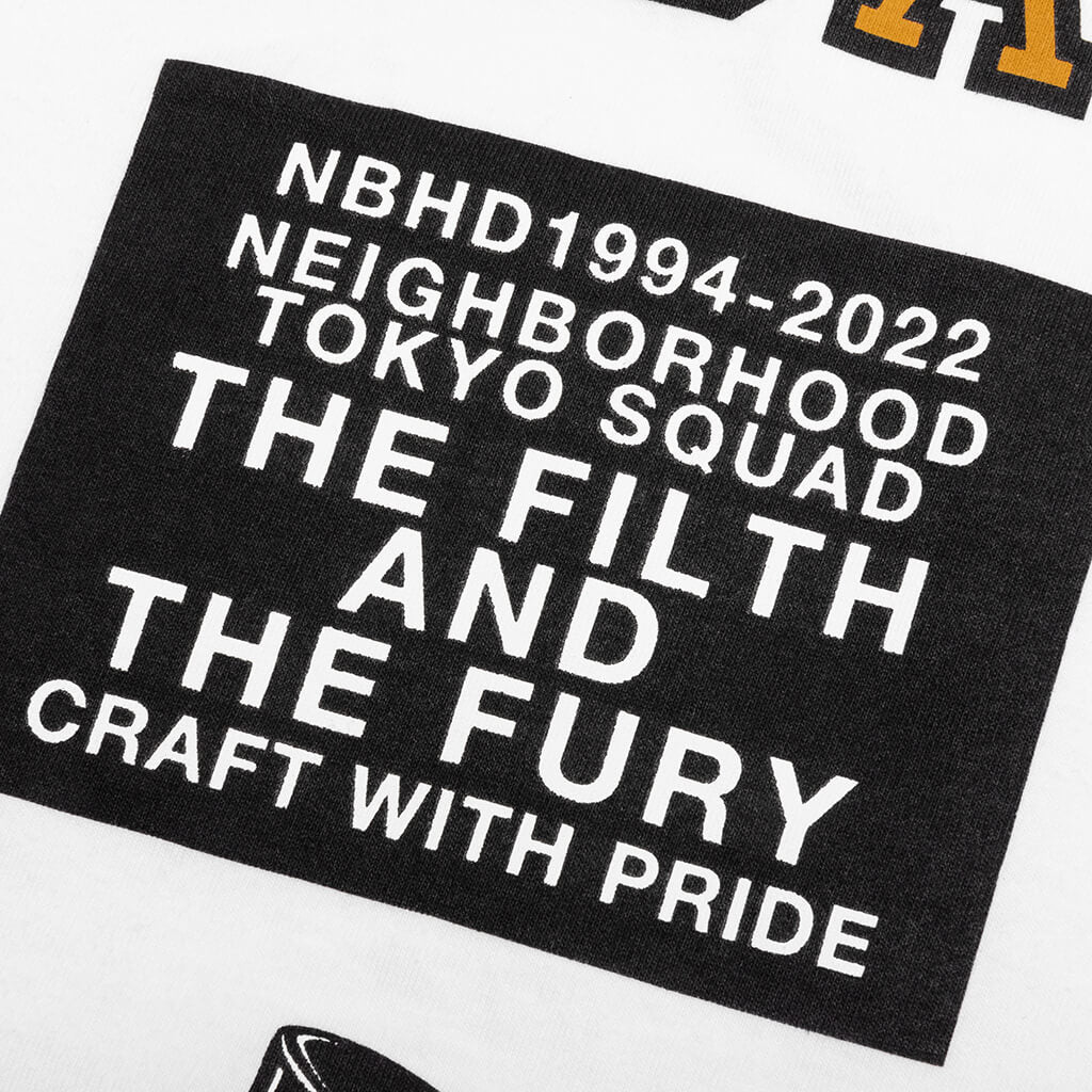 NH-11 S/S Tee - White