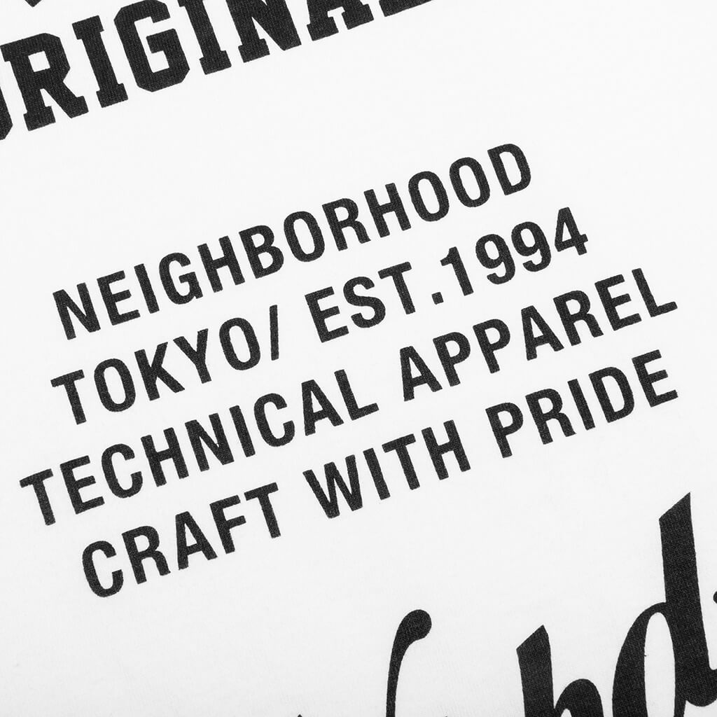 NH-11 S/S Tee - White