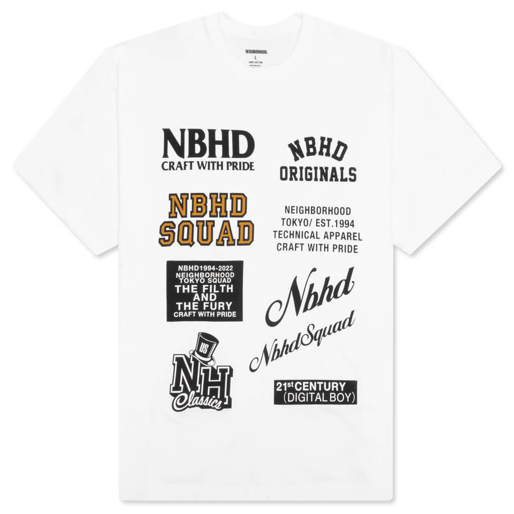 NH-11 S/S Tee - White