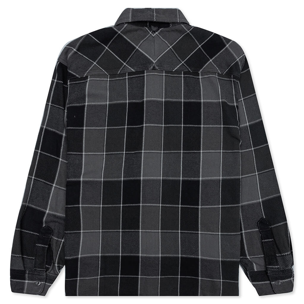 Nel Check Shirt - Black