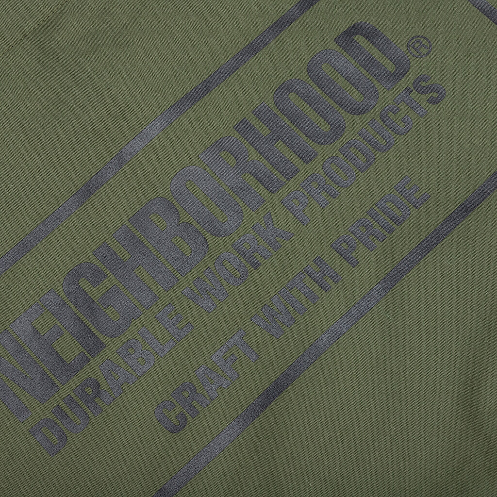 Zip Work Jacket - Olive Drab