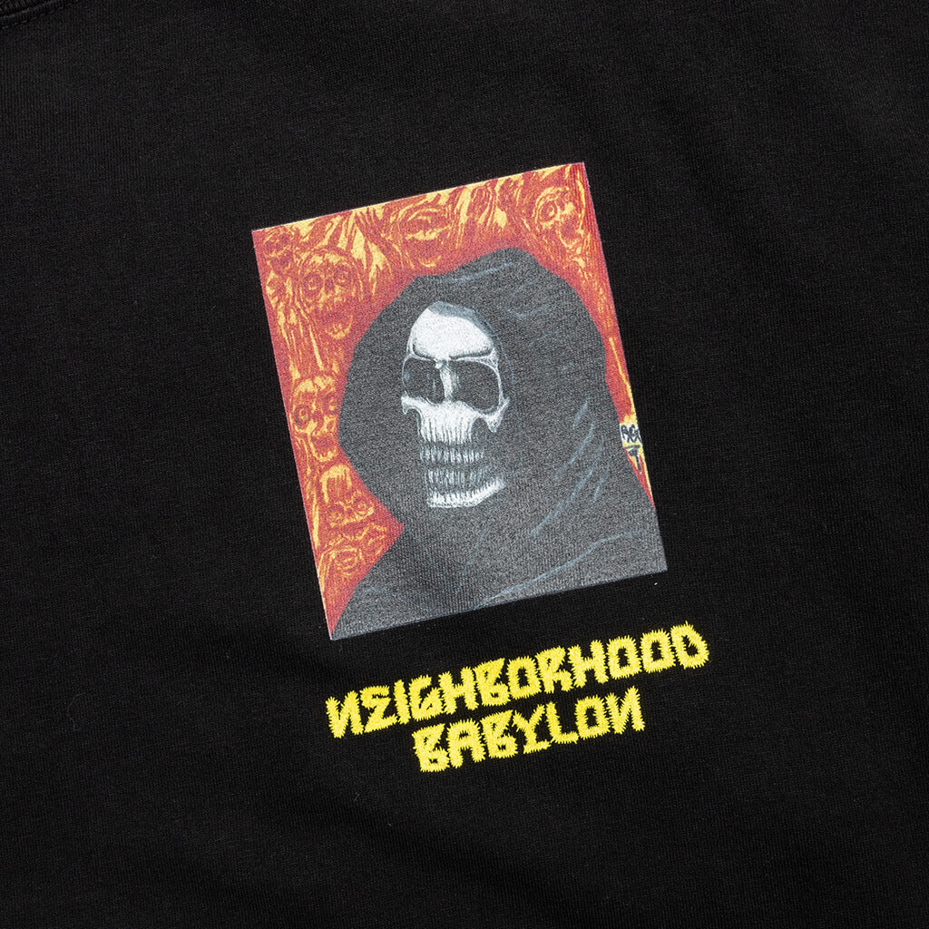 Neighborhood x Babylon Tee LS-2 - Black