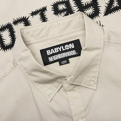 Neighborhood x Babylon BD Shirt SS-1 - Beige