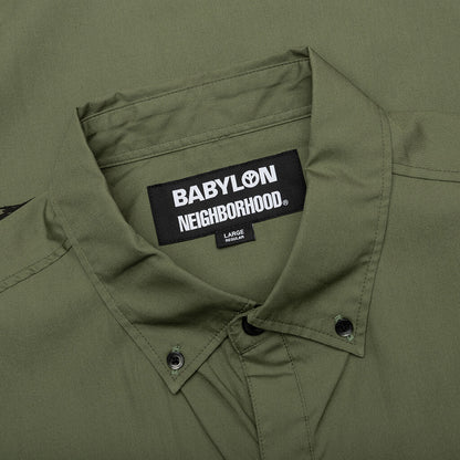 Neighborhood x Babylon BD Shirt SS-2 - Olive Drab