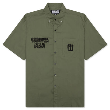 Neighborhood x Babylon BD Shirt SS-2 - Olive Drab
