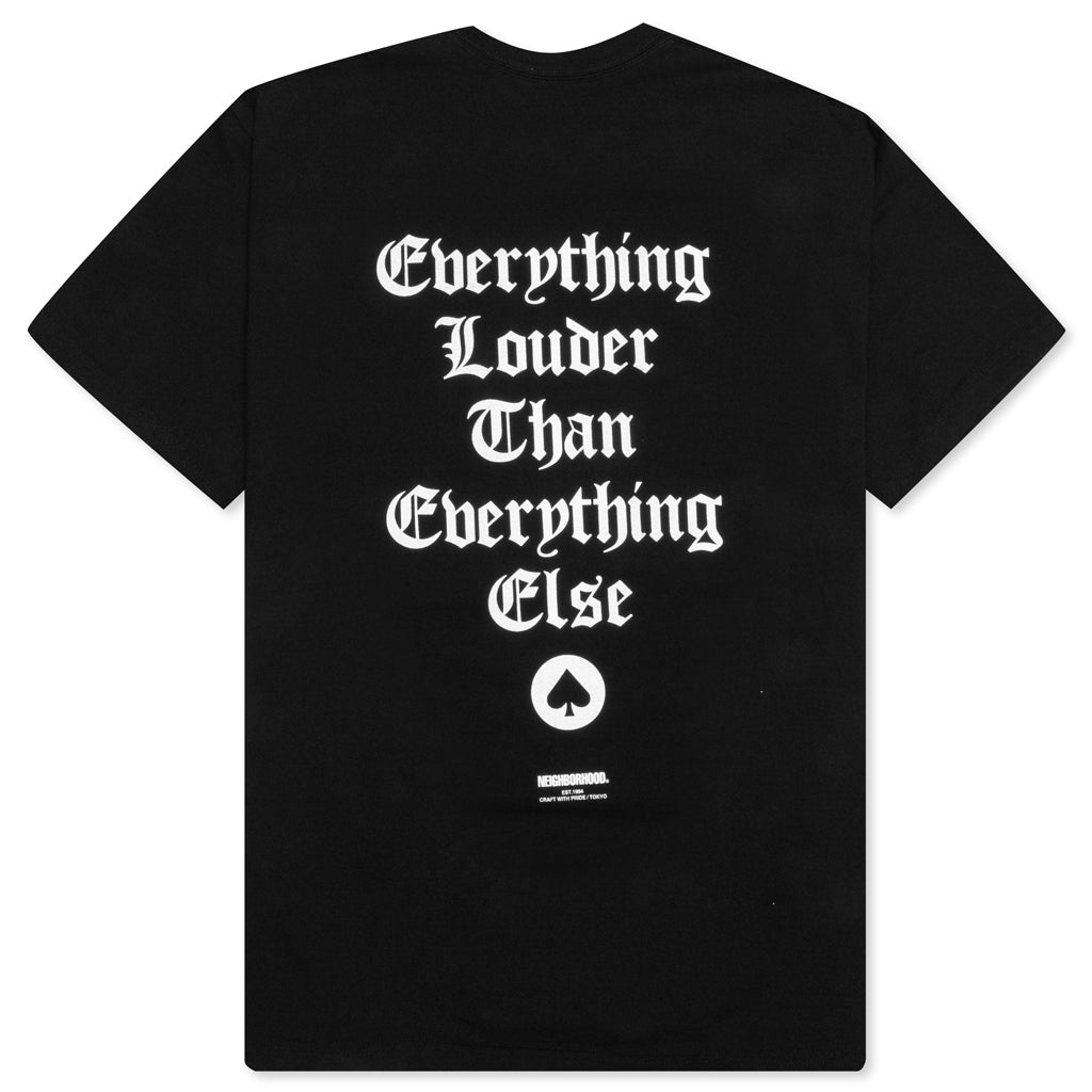 Neighborhood x Motor Head 1 S/S C-Tee - Black/Black