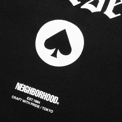 Neighborhood x Motor Head L/S C-Hoodie - Black