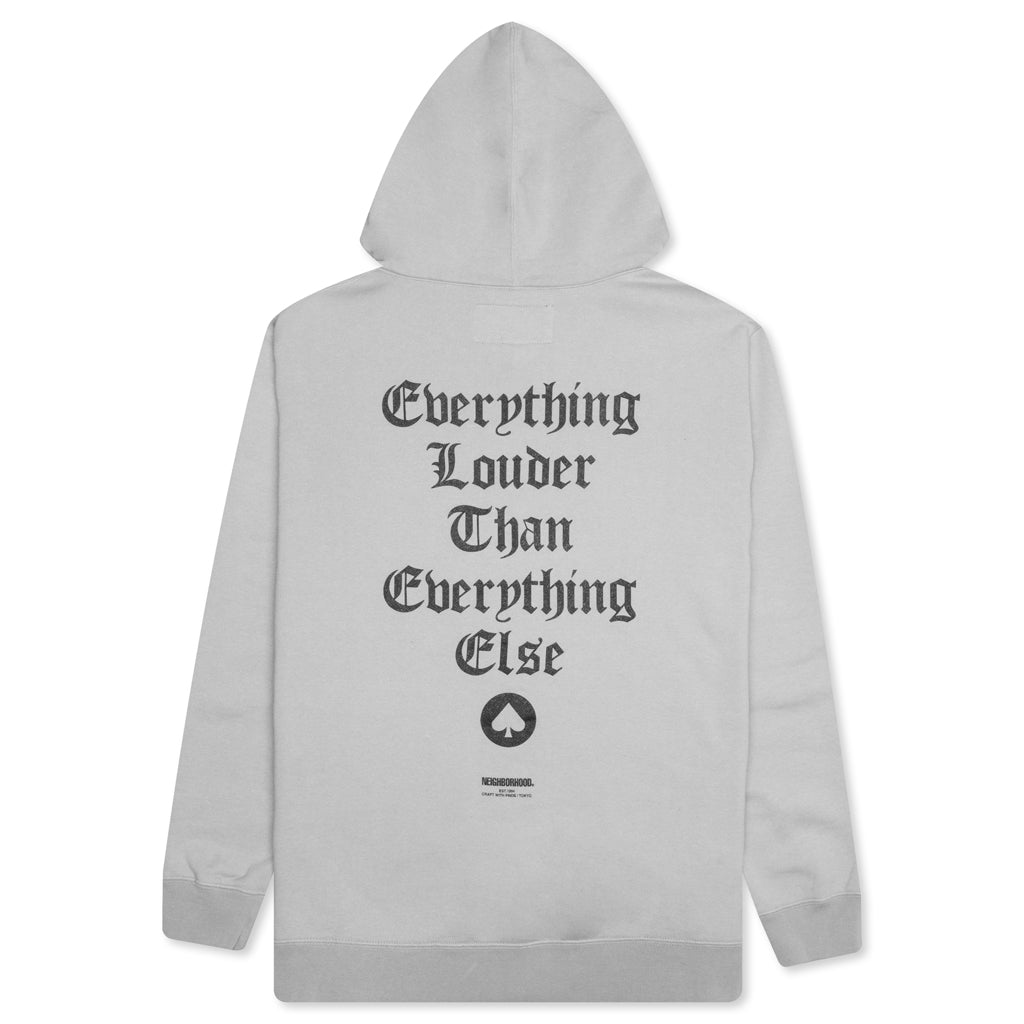 Neighborhood x Motor Head L/S C-Hoodie - Grey