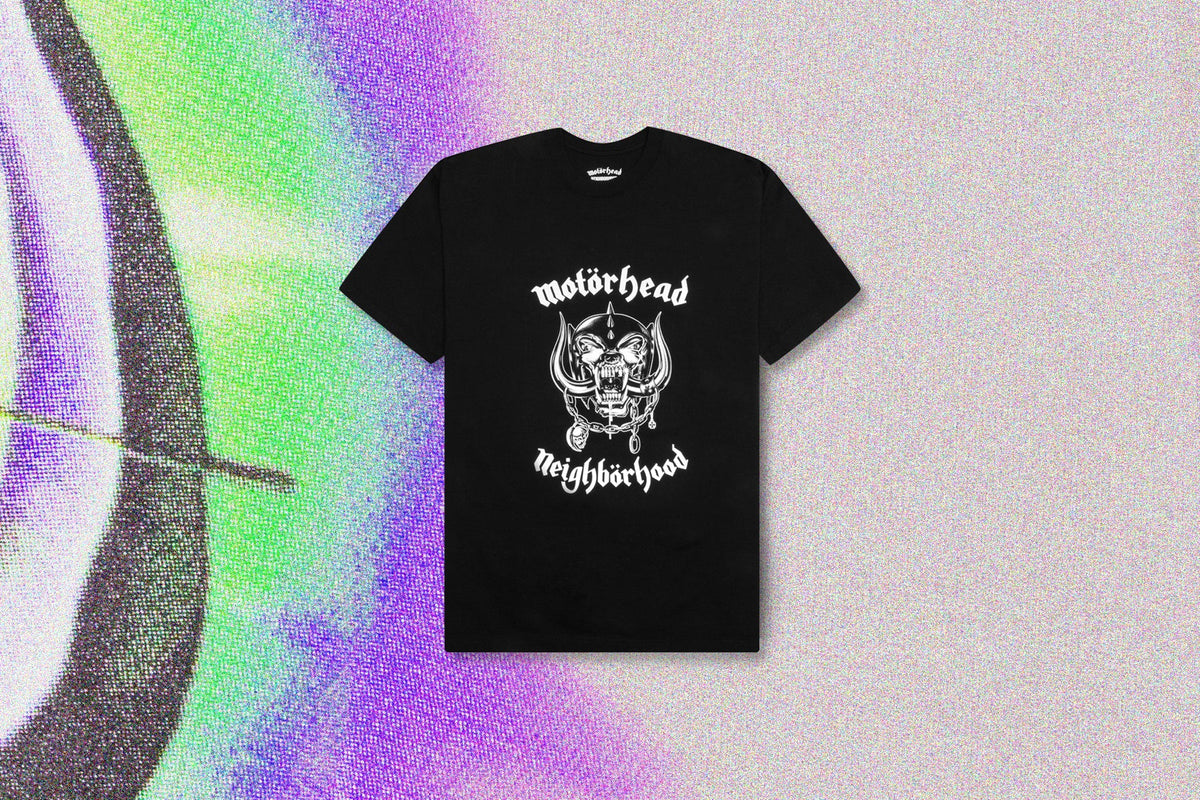Neighborhood x Motor Head 1 S/S C-Tee - Black/Black