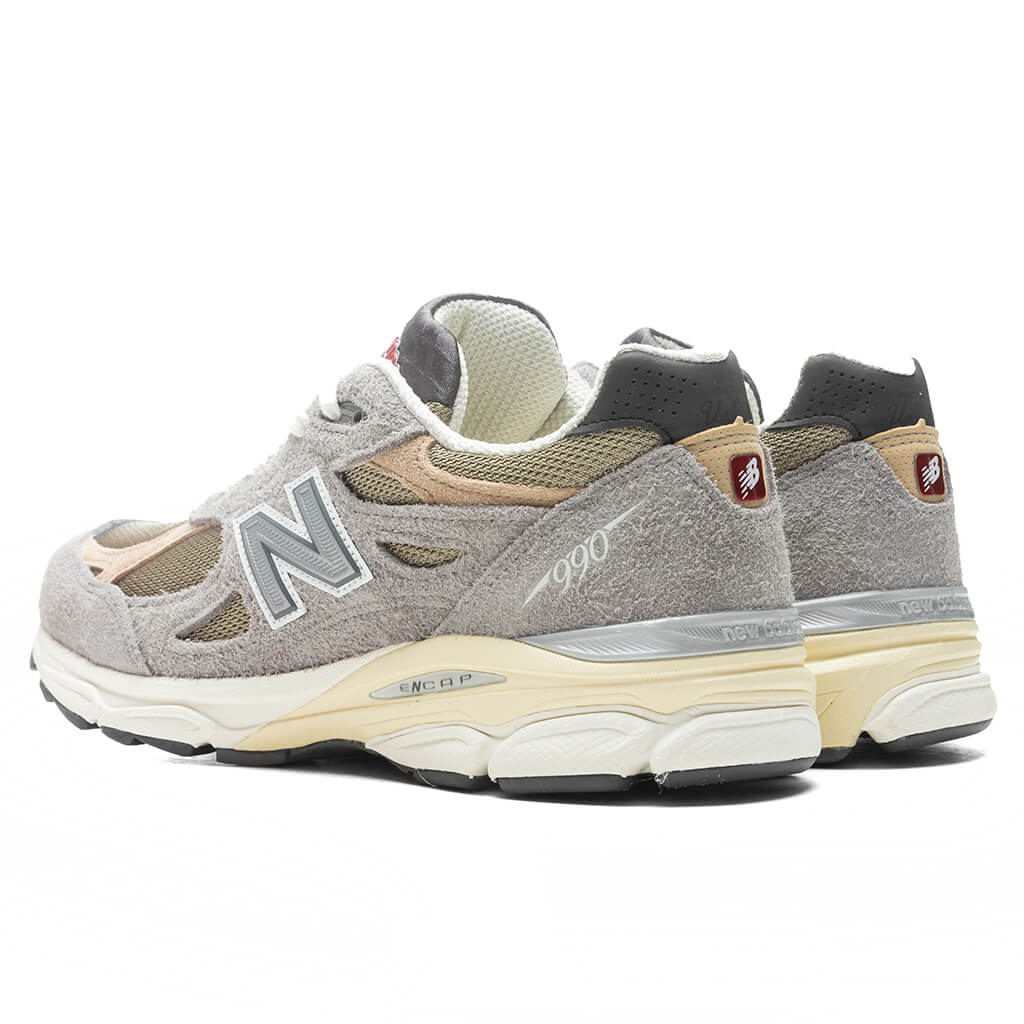 New Balance x Made By Teddy 990v3 - Marblehead/Incense