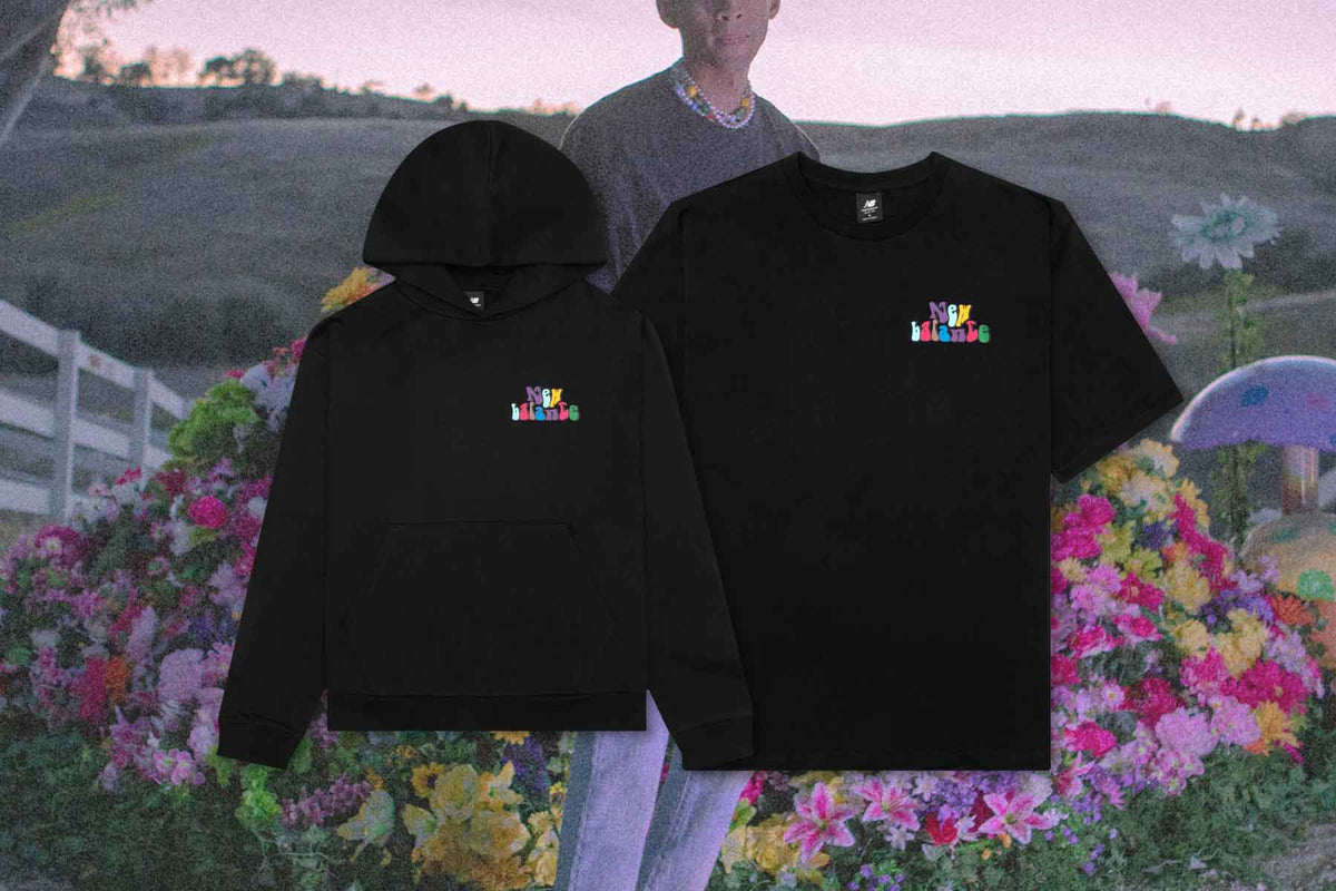 New Balance x Jaden Smith Hoodie 'Trippy Summer' - Black