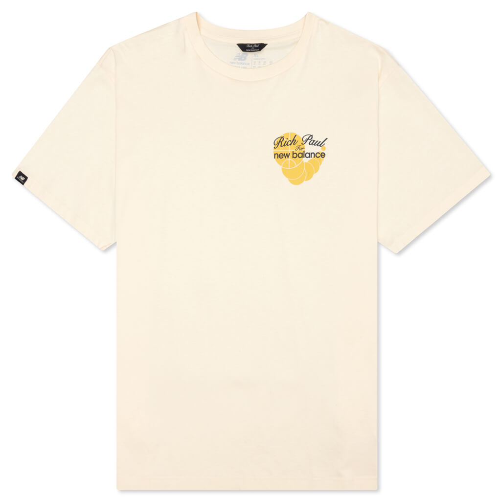 New Balance x Rich Paul S/S Tee - Natural