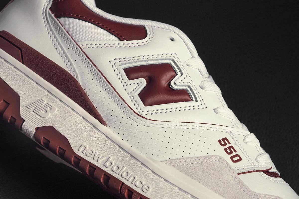 550 - White/Maroon