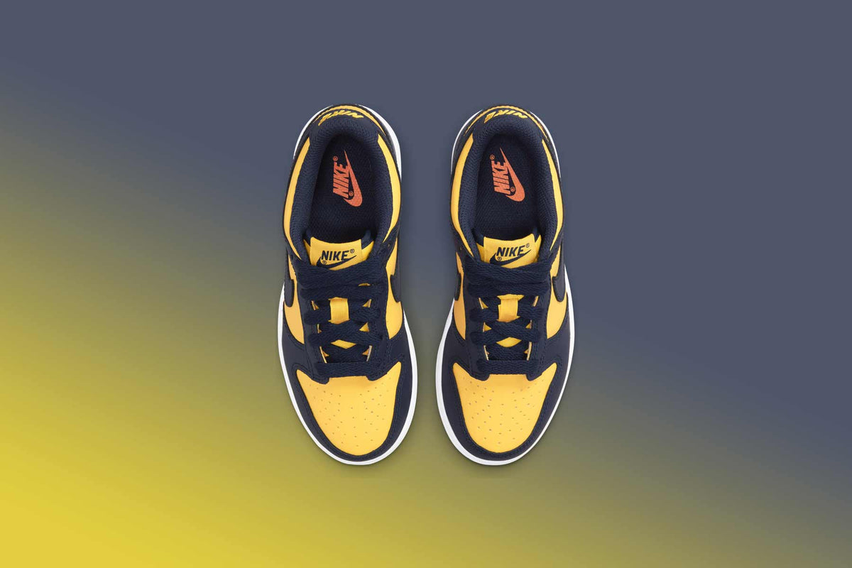 Dunk Low (PS) - Varsity Maize/ Midnight Navy