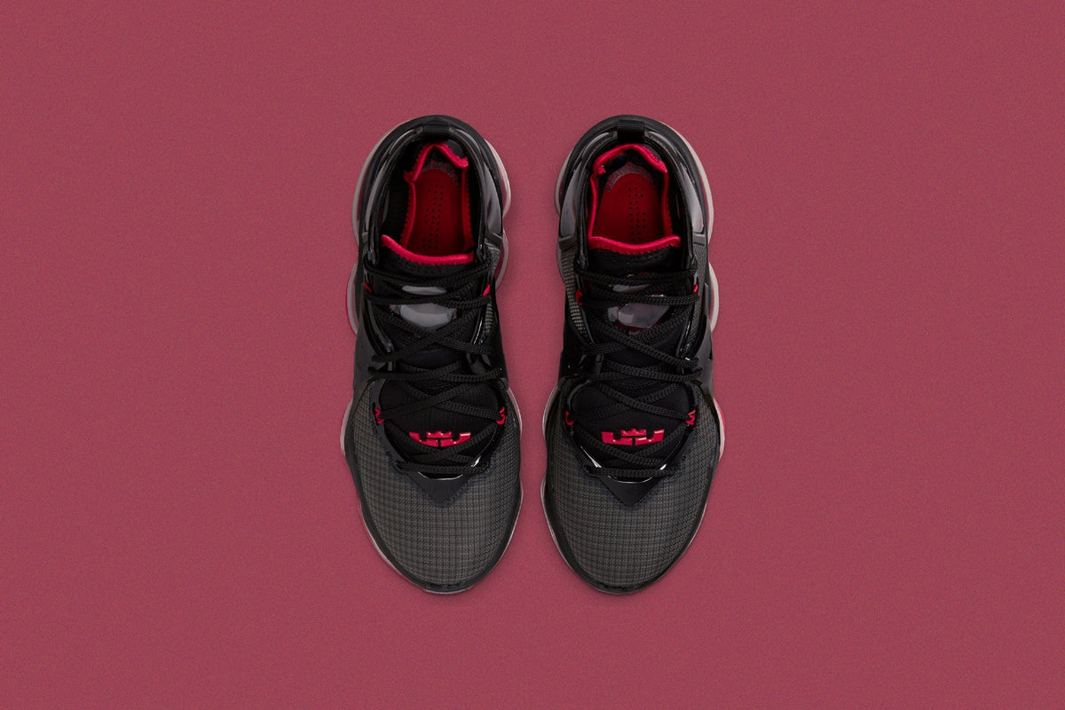 LeBron 19 - Black/University Red