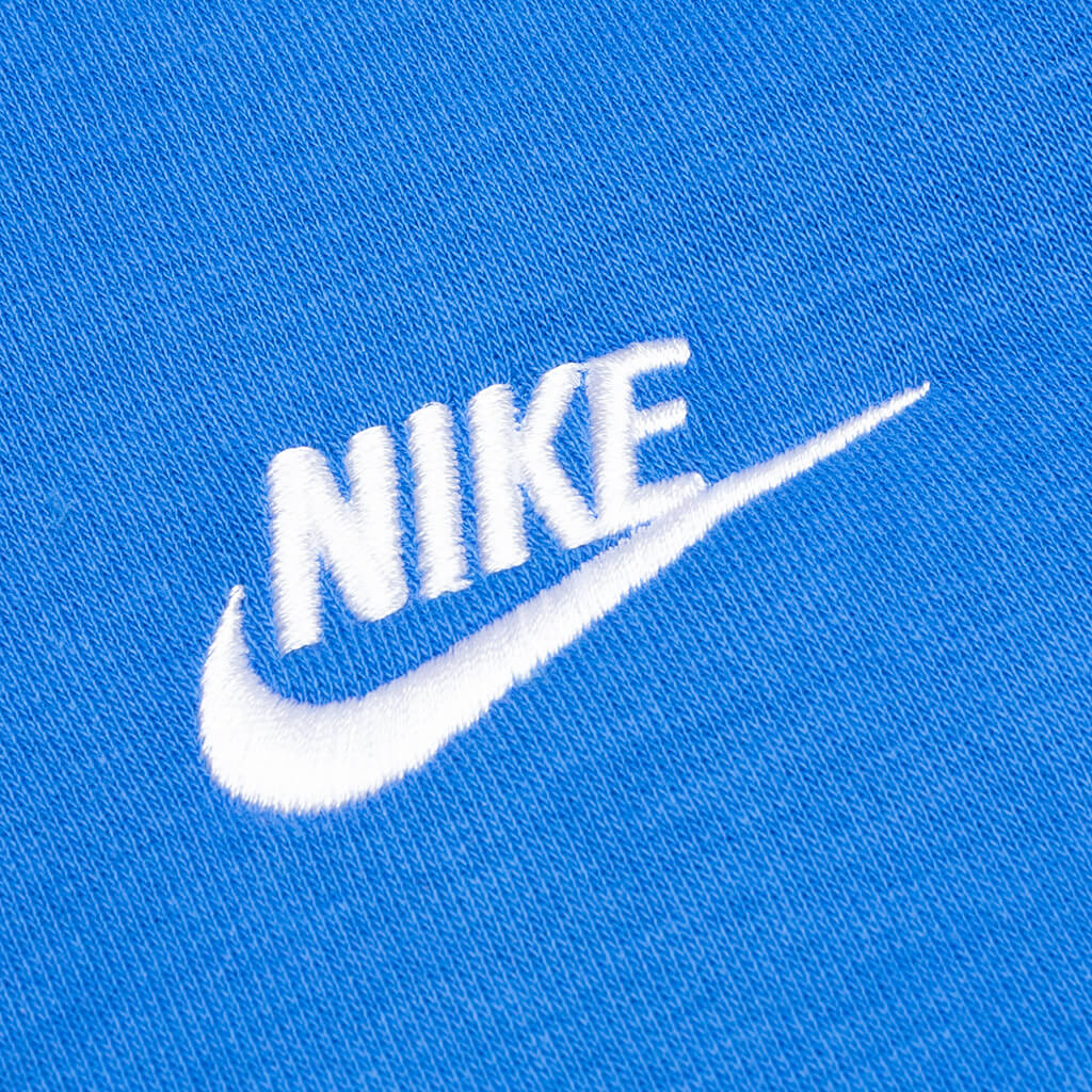 Sportswear Club Fleece Crew - Signal Blue/White