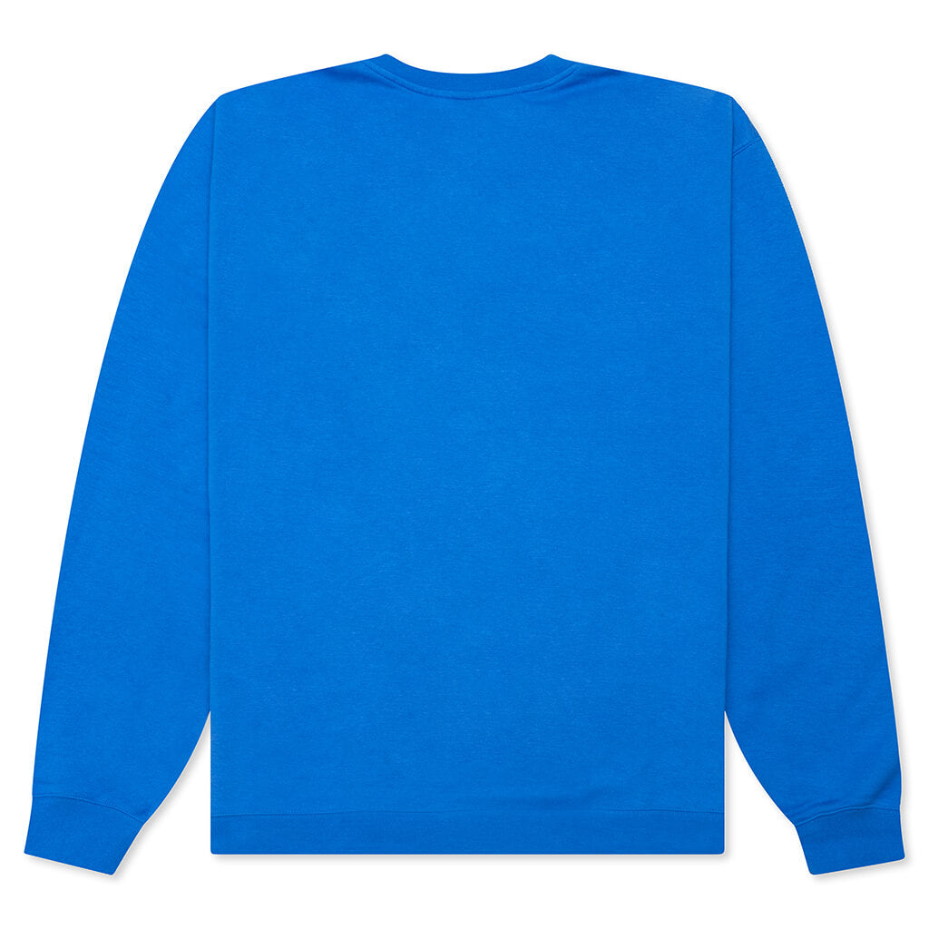 Sportswear Club Fleece Crew - Signal Blue/White