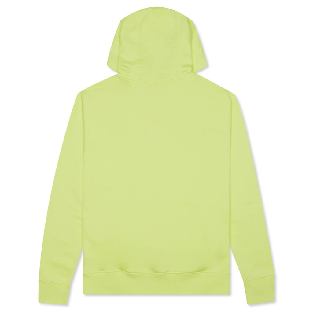 Sportswear Club Fleece Full-Zip Hoodie - Light Lemon Twist/White